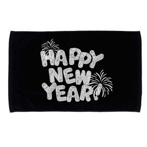 Happy New Year Gift Microfiber Hand Towel