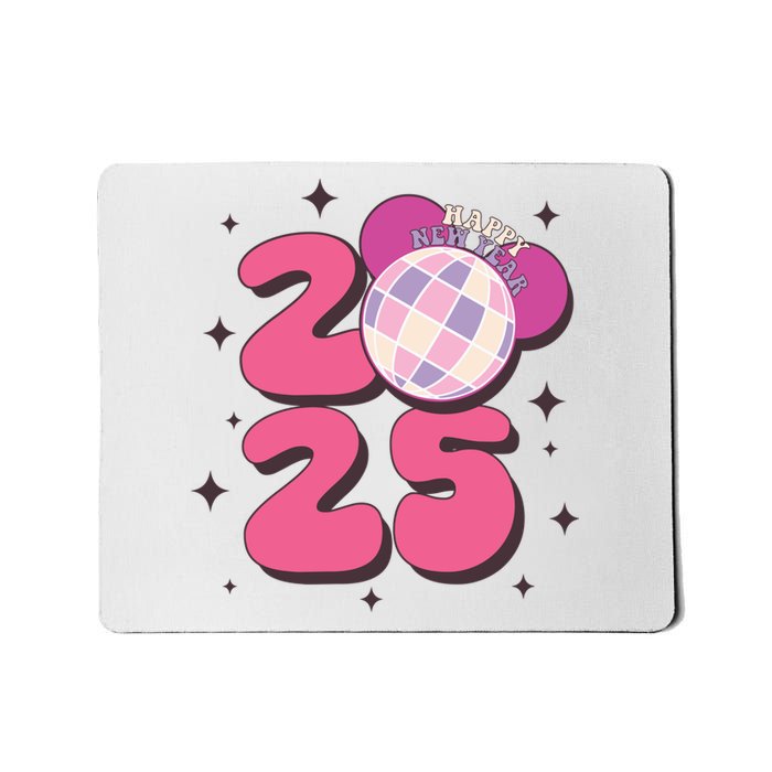 Happy New Year 2025 Holiday New Year Eve Mousepad