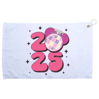 Happy New Year 2025 Holiday New Year Eve Grommeted Golf Towel