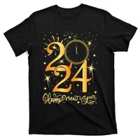 Happy New Year Fireworks New Years Eve Party Supplies 2024 T-Shirt