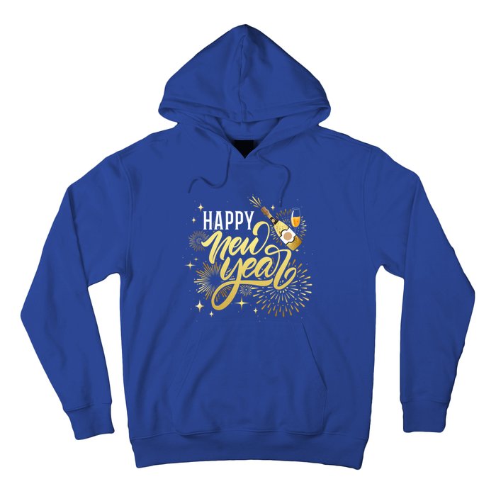 Happy New Year 2024 New Years Party Firework 2024 Loading Gift Hoodie