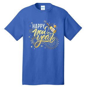 Happy New Year 2024 New Years Party Firework 2024 Loading Gift Tall T-Shirt