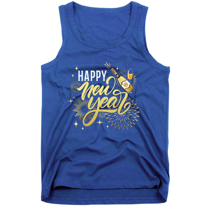 Happy New Year 2024 New Years Party Firework 2024 Loading Gift Tank Top