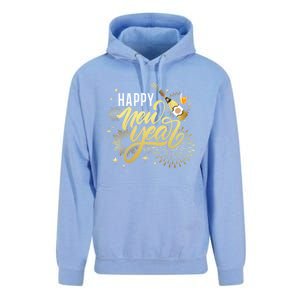 Happy New Year 2024 New Years Party Firework 2024 Loading Gift Unisex Surf Hoodie