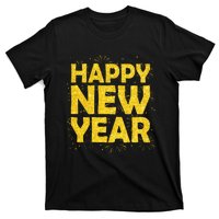 Happy New Year NYE Party 2024 Funny New Years Eve Confetti  T-Shirt