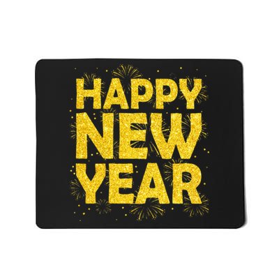 Happy New Year NYE Party 2024 Funny New Years Eve Confetti  Mousepad