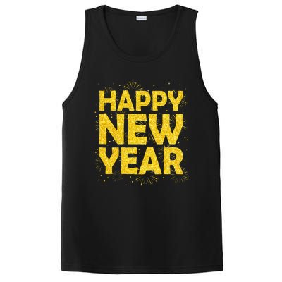 Happy New Year NYE Party 2024 Funny New Years Eve Confetti  PosiCharge Competitor Tank