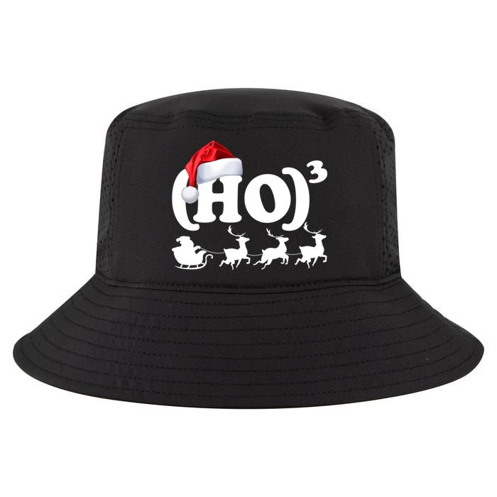 Ho Cubed Funny Christmas For Math Teachers Cool Comfort Performance Bucket Hat