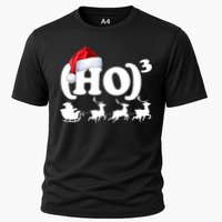 Ho Cubed Funny Christmas For Math Teachers Cooling Performance Crew T-Shirt