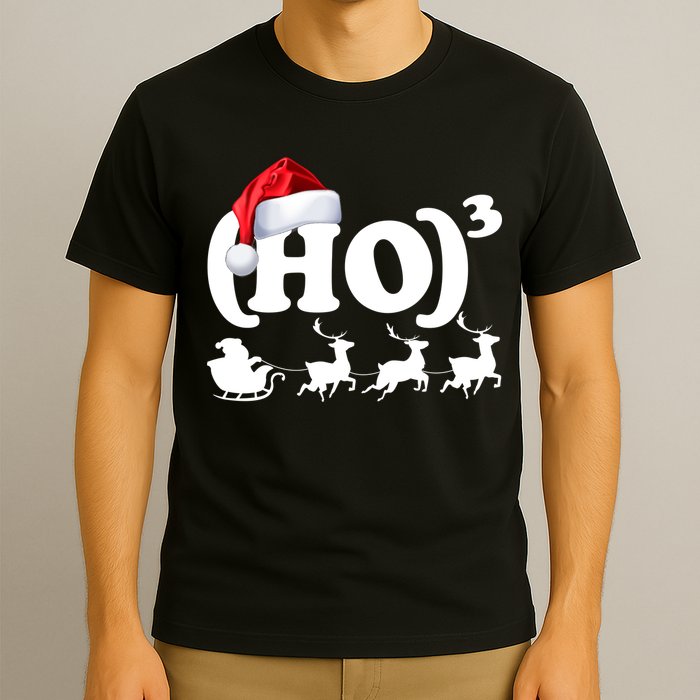 Ho Cubed Funny Christmas For Math Teachers T-Shirt