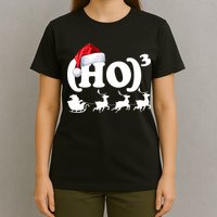 Ho Cubed Funny Christmas For Math Teachers T-Shirt
