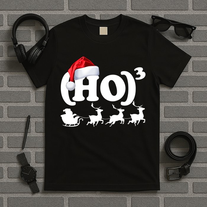 Ho Cubed Funny Christmas For Math Teachers T-Shirt