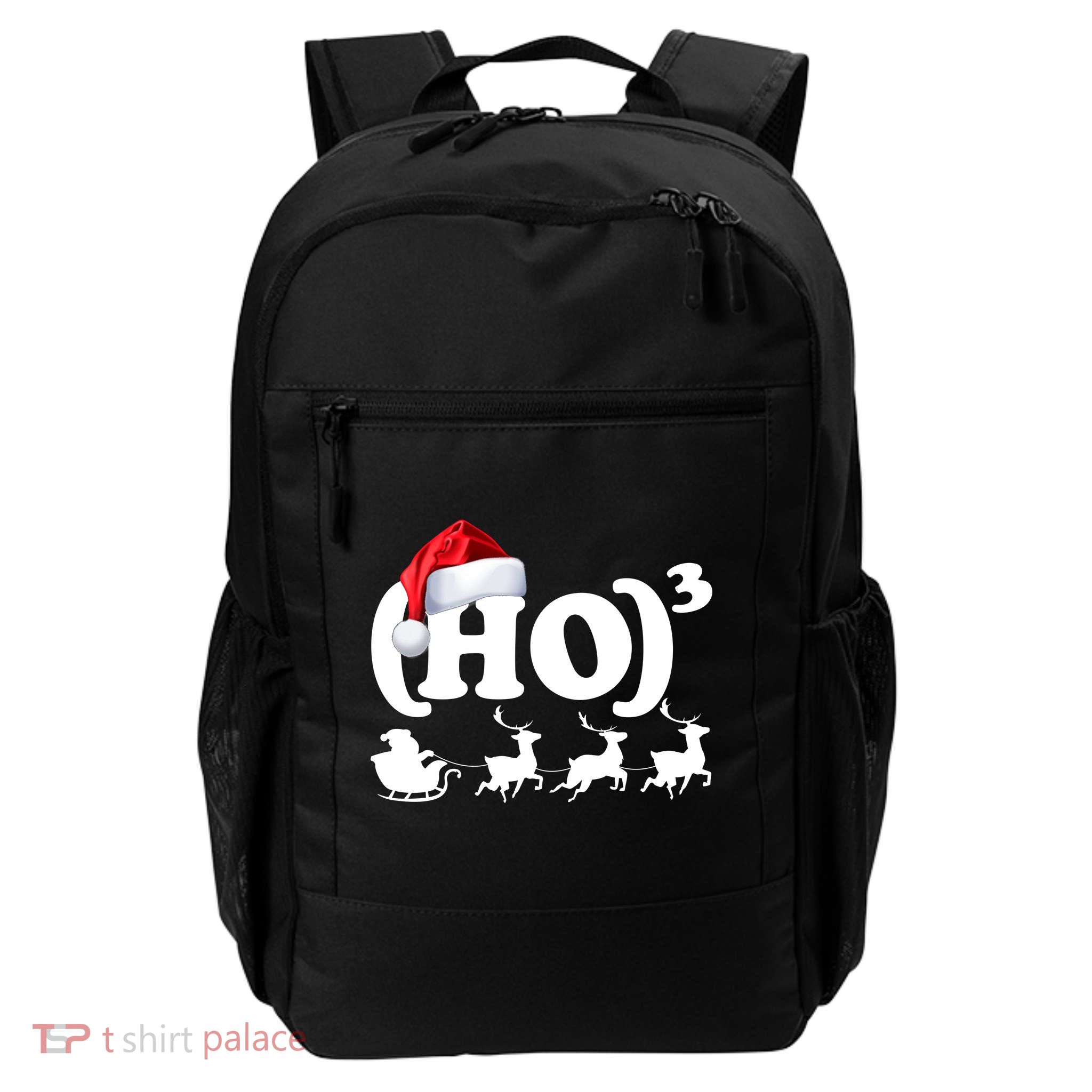 Ho Cubed Funny Christmas For Math Teachers Backpack