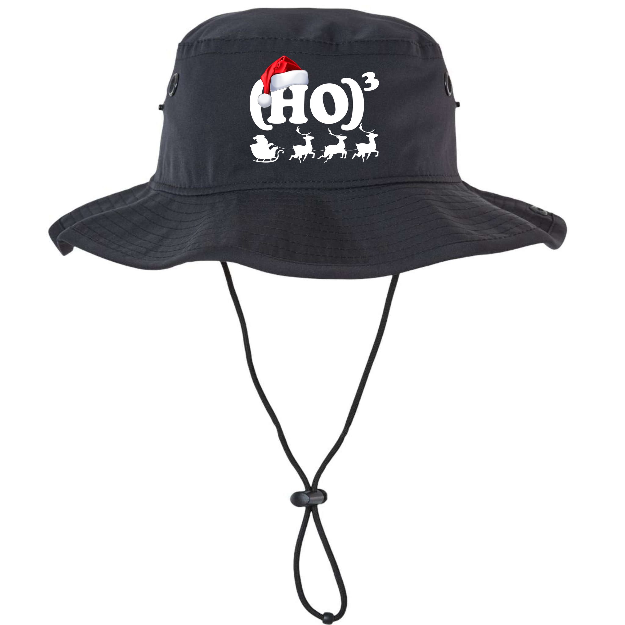 Ho Cubed Funny Christmas For Math Teachers Bucket Hat