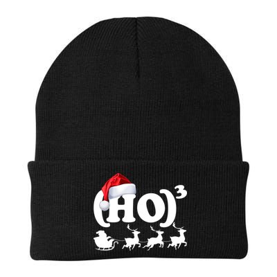 Ho Cubed Funny Christmas For Math Teachers Beanie