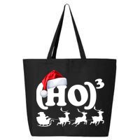 Ho Cubed Funny Christmas For Math Teachers 25L Jumbo Tote