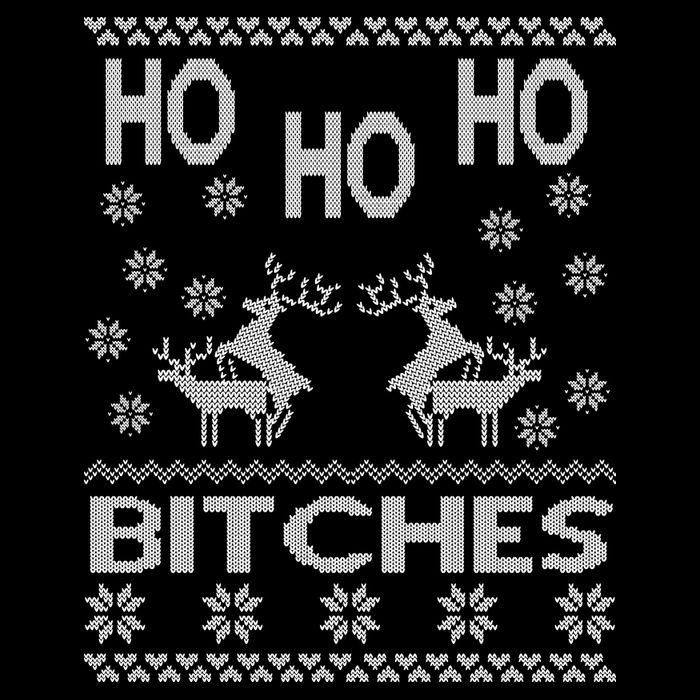Ho Ho Ho Bitches X-Mas Ugly Christmas City Backpack