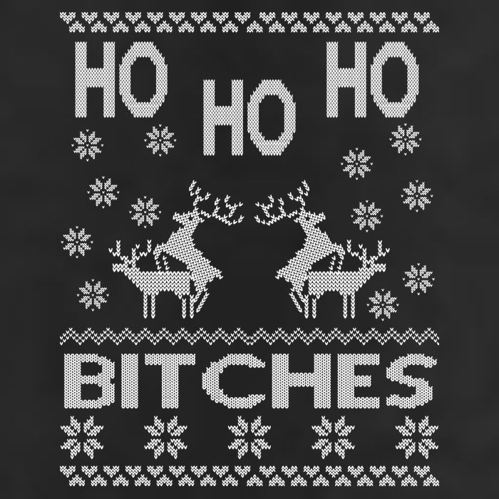 Ho Ho Ho Bitches X-Mas Ugly Christmas 11oz C Handle Ceramic Mug