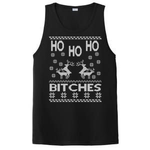 Ho Ho Ho Bitches X-Mas Ugly Christmas PosiCharge Competitor Tank