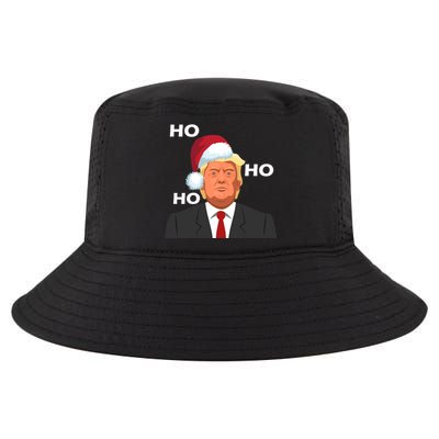 Ho Ho Ho Donald Trump Cool Comfort Performance Bucket Hat