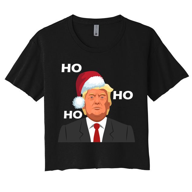 Ho Ho Ho Donald Trump Crop Top