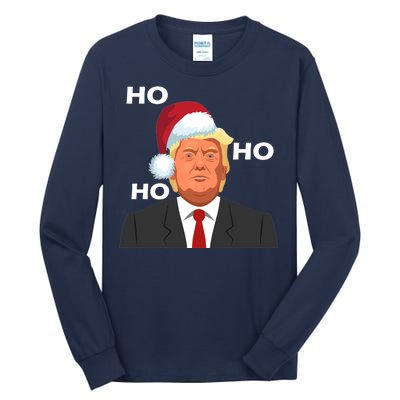 Ho Ho Ho Donald Trump Tall Long Sleeve T-Shirt