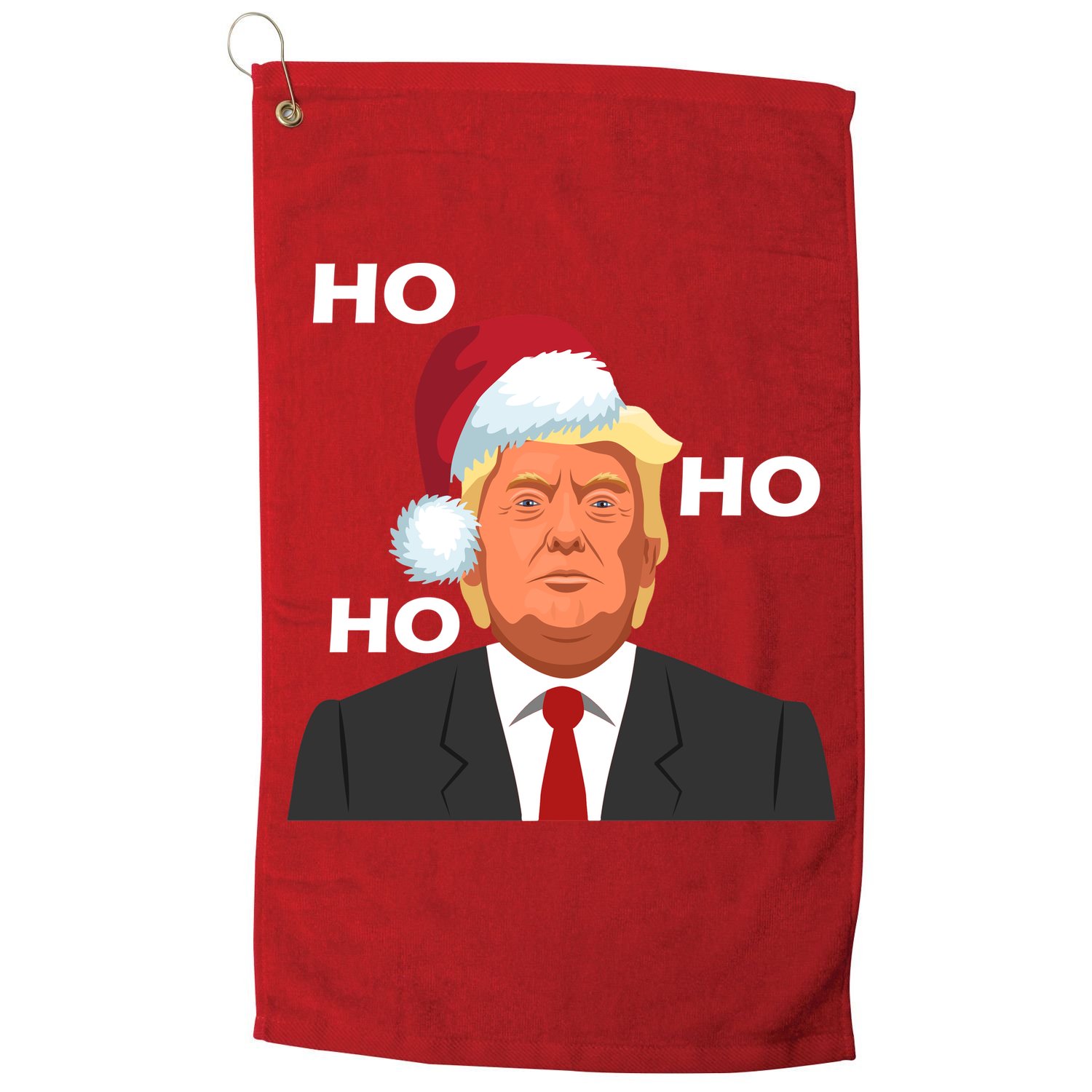 Ho Ho Ho Donald Trump Golf Towel