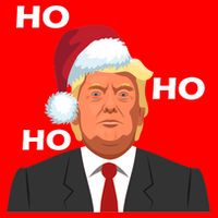 Ho Ho Ho Donald Trump Kids T-Shirt
