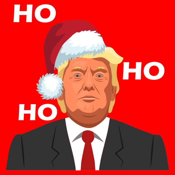 Ho Ho Ho Donald Trump Kids T-Shirt