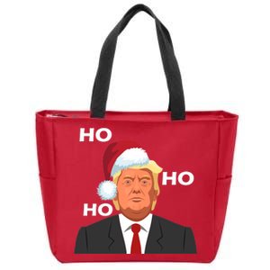 Ho Ho Ho Donald Trump Zip Tote Bag