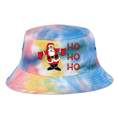 Ho Ho Ho Santa Tie Dye Newport Bucket Hat