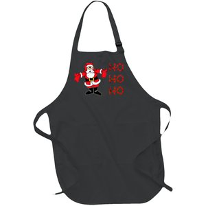 Ho Ho Ho Santa Full-Length Apron With Pockets