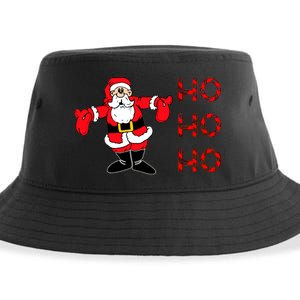 Ho Ho Ho Santa Sustainable Bucket Hat