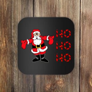 Ho Ho Ho Santa Coaster