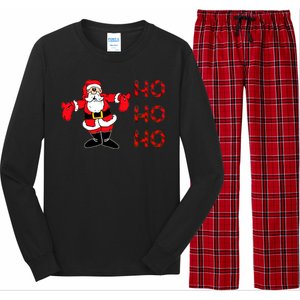 Ho Ho Ho Santa Long Sleeve Pajama Set