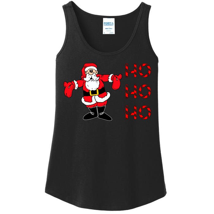 Ho Ho Ho Santa Ladies Essential Tank