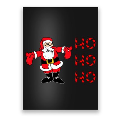 Ho Ho Ho Santa Poster