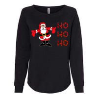 Ho Ho Ho Santa Womens California Wash Sweatshirt