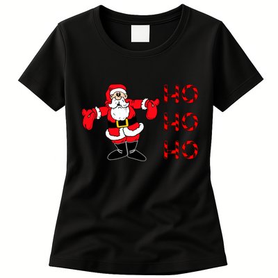 Ho Ho Ho Santa Womens T-Shirt