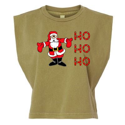 Ho Ho Ho Santa Garment-Dyed Women's Muscle Tee