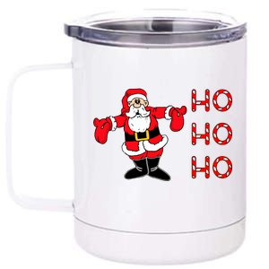 Ho Ho Ho Santa 12 oz Stainless Steel Tumbler Cup