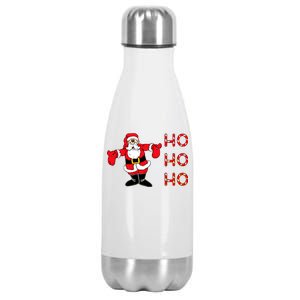 Ho Ho Ho Santa Stainless Steel Insulated Water Bottle