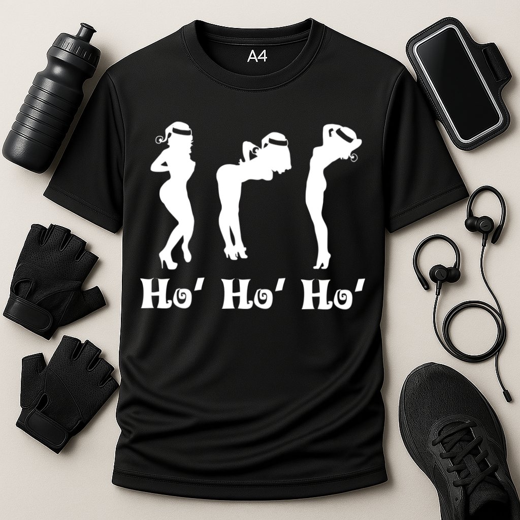 Ho Ho Ho Santa's Helpers Cooling Performance Crew T-Shirt