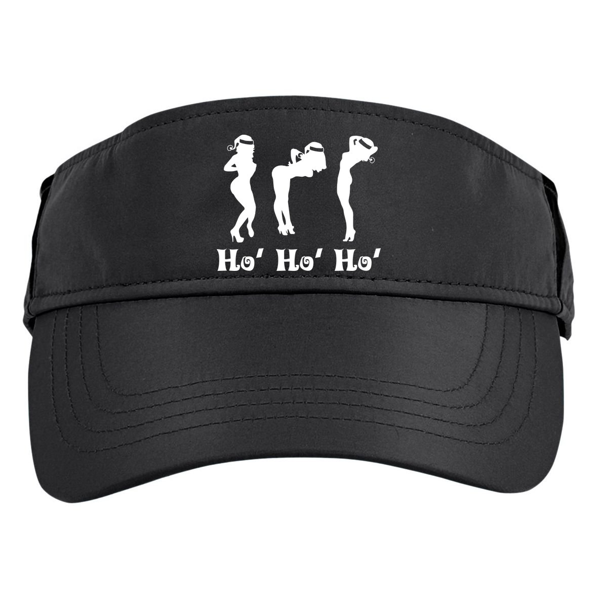 Ho Ho Ho Santa's Helpers Adult Drive Performance Visor