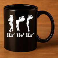 Ho Ho Ho Santa's Helpers 11oz C Handle Ceramic Mug