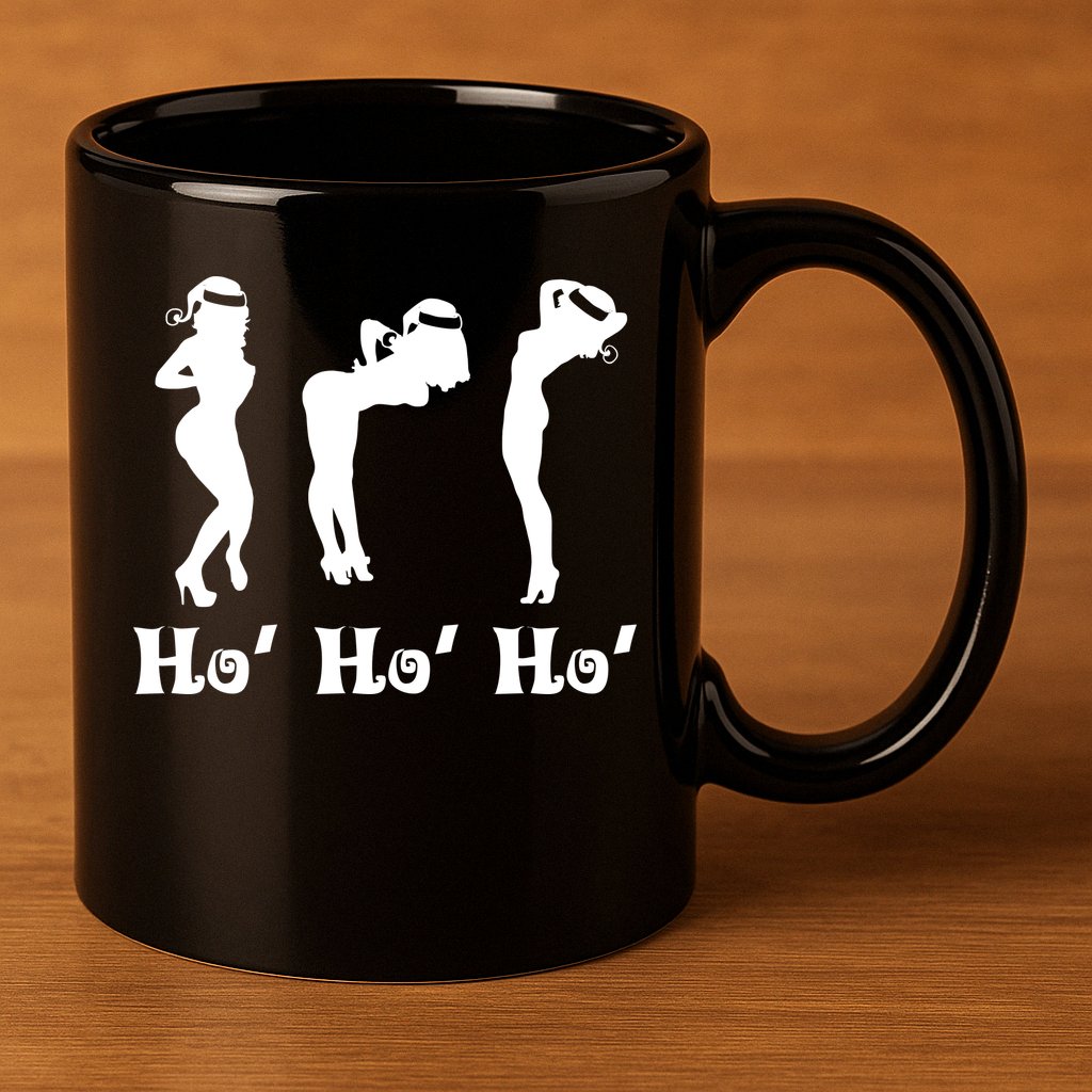 Ho Ho Ho Santa's Helpers 11oz C Handle Ceramic Mug