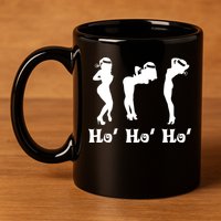 Ho Ho Ho Santa's Helpers 11oz C Handle Ceramic Mug
