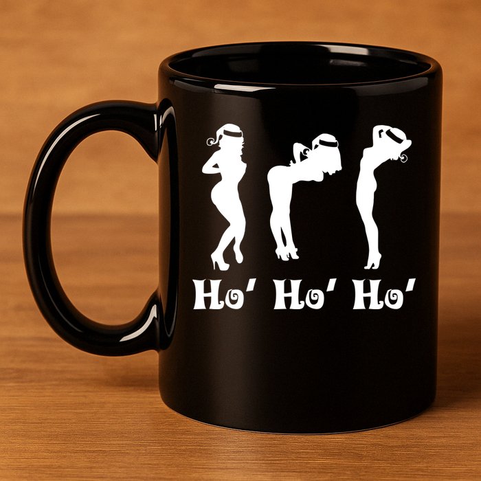 Ho Ho Ho Santa's Helpers 11oz C Handle Ceramic Mug