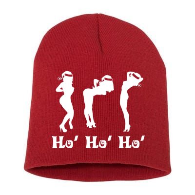 Ho Ho Ho Santa's Helpers Short Acrylic Beanie