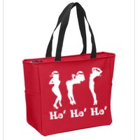 Ho Ho Ho Santa's Helpers Zip Tote Bag